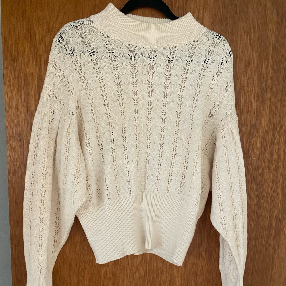 Wilfred Icalma Cream Cowl Neck Sweater